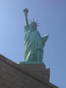 Lady Liberty. I'd rather have stayed home and worked on the farm...
