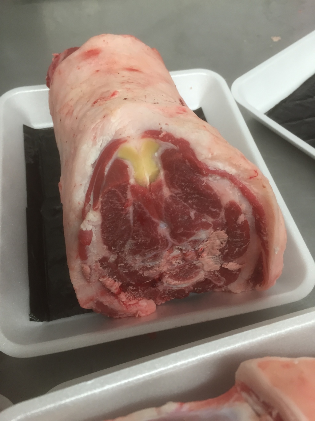 We've really gone hard trying to push a whole-animal philosophy. Lamb necks are a bit of a success story along those lines, and we rarely don't sell them.